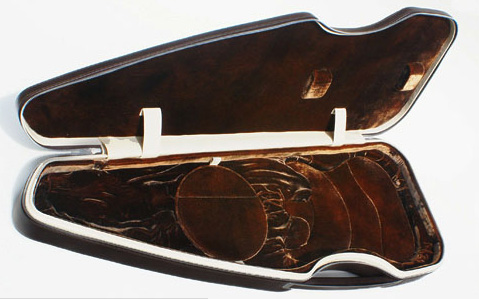 Nutty British guitar case