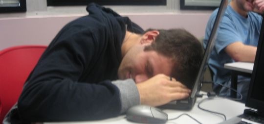 asleep