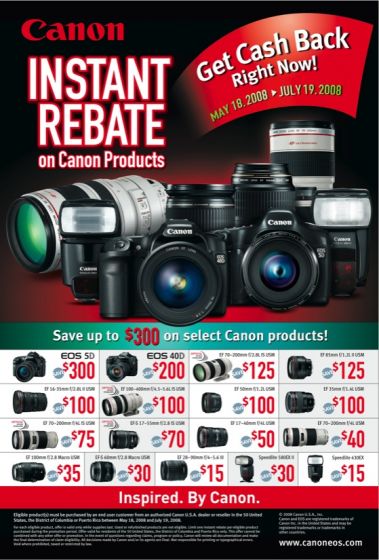 scaled.Canon EOS Rebate Offer