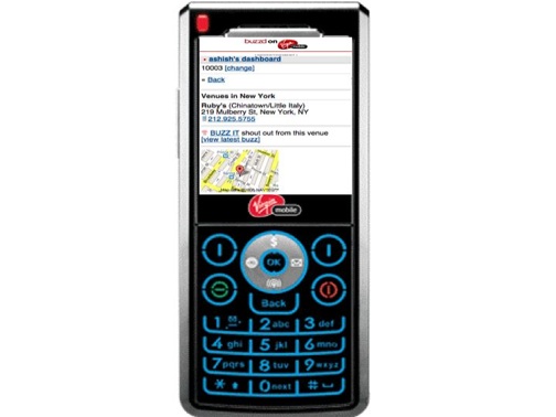 Buzzd on Virgin Mobile