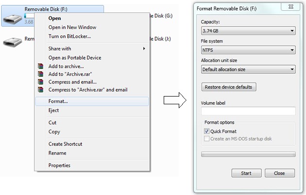 formatusb