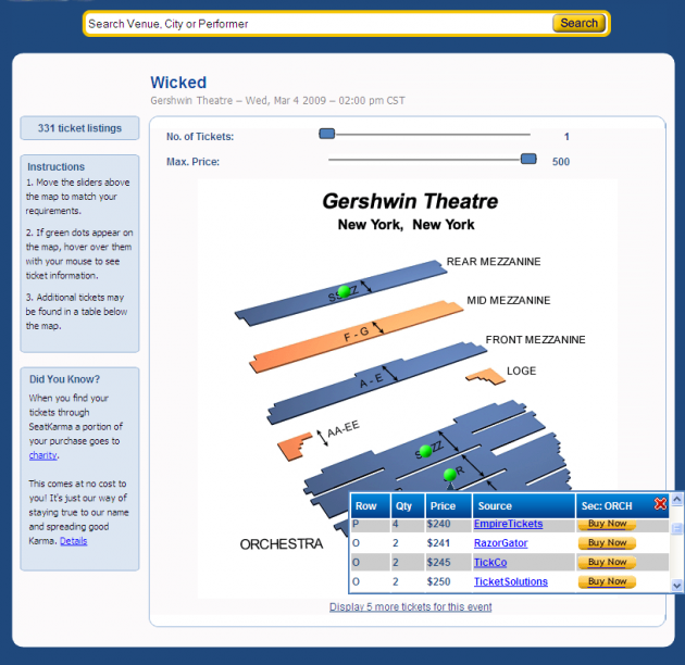 SeatKarma Theatre
