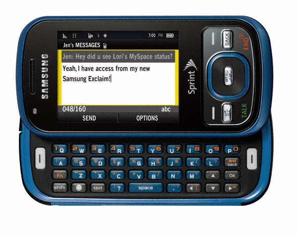 Samsung M550 Exclaim