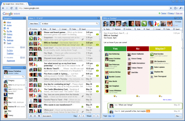google_wave_yes_no_maybe_inbox