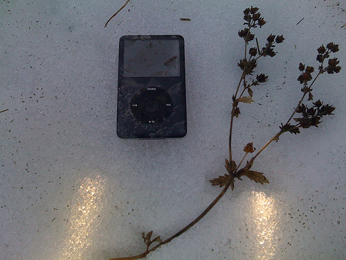 iPod in the Snow, by Bad Robot