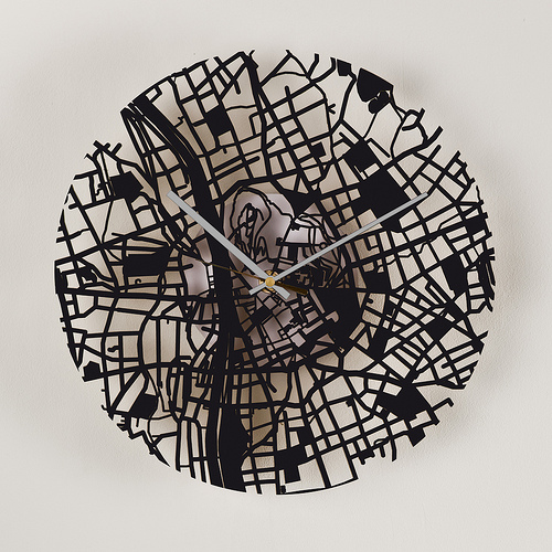 streetmap clock