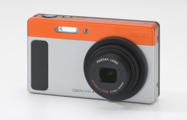 16486_Optio H90_Silver_Orange_3QView_sm