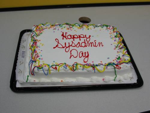 sysadmin cake by quinnums