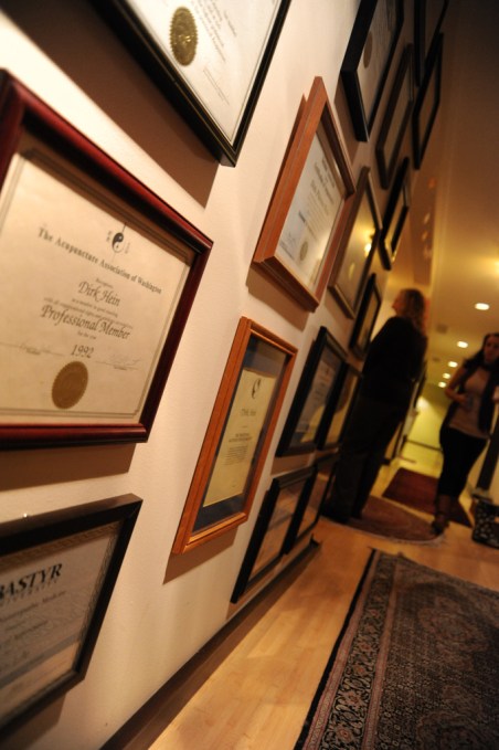 diploma wall