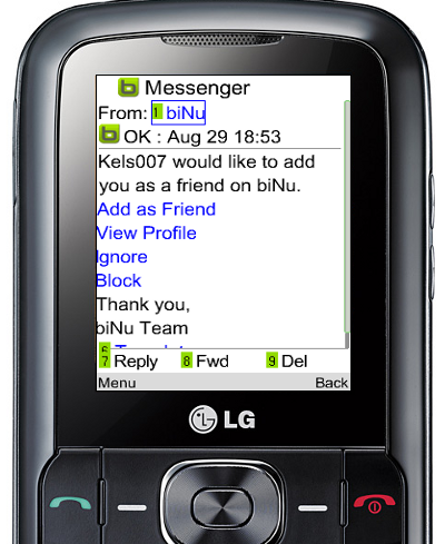 binu messenger