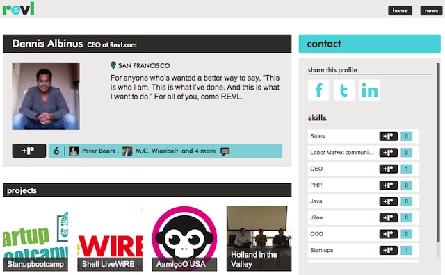 revl screenshot
