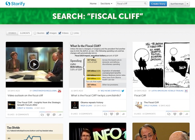 storify search results