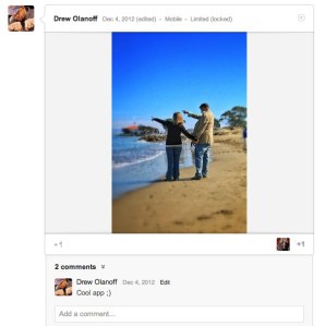 (39) Drew Olanoff - Google+