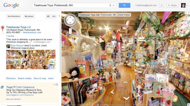 Google Maps indoor