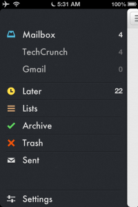 mailbox menu