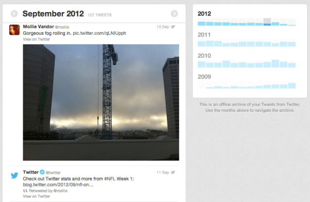 twitter archive