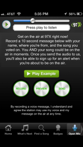 97x user recording