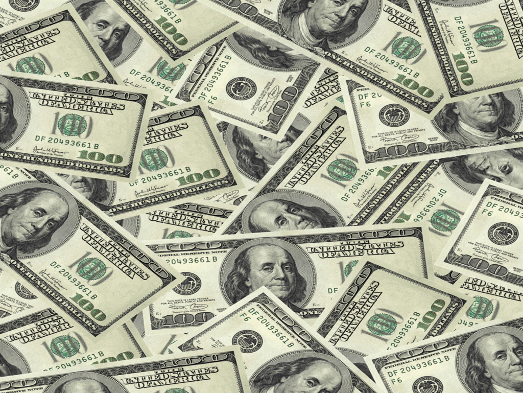 bed of money