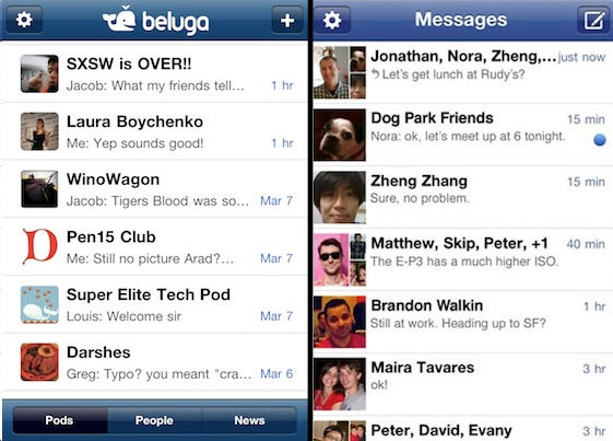 Beluga Messenger Done