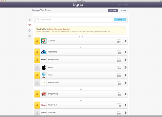 Bync-Stores