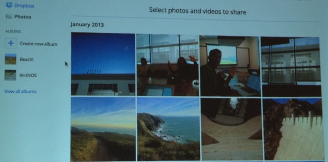 Dropbox Photo Tab