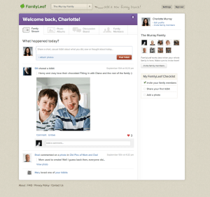 familyleaf page