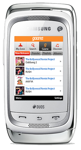 Gaana Samsung