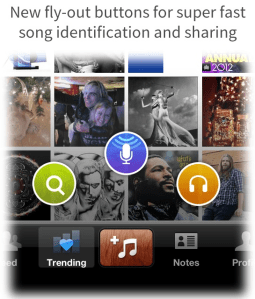 Soundtracking Fly Out Buttons