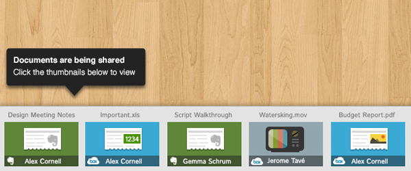 uberconference file sharing screenshot