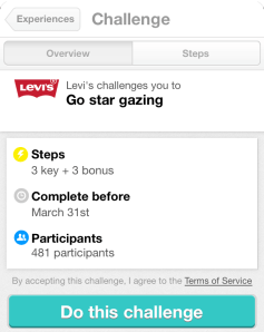 Everest Challenge Levi;s