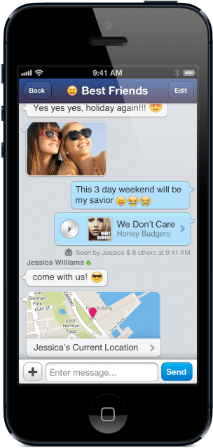 MessageMe iOS2