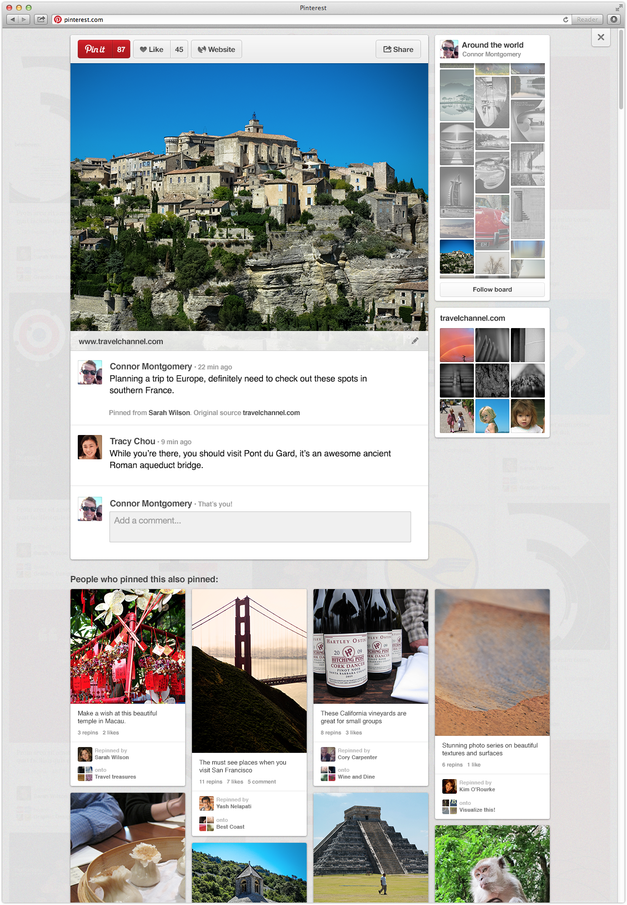 pinterest update