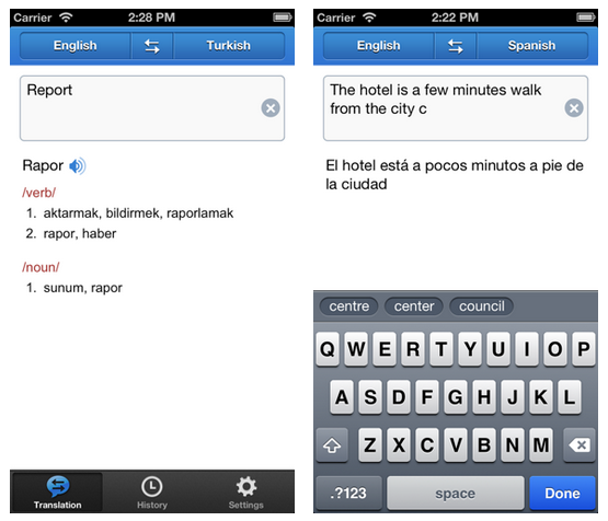 Yandex Translate app