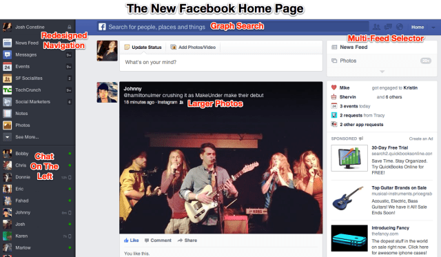 The New Facebook Done