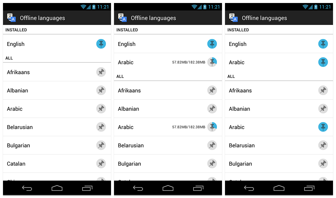Translate-OfflineLanguages