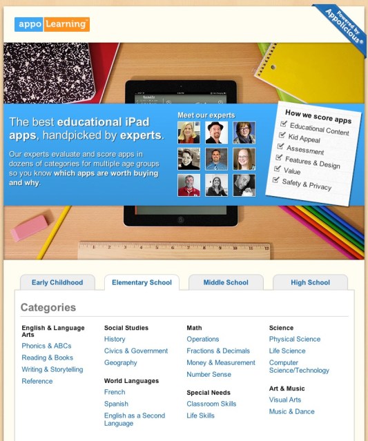 appLearning-home