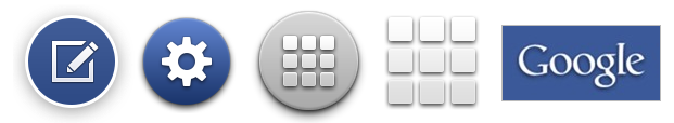 Facebook Home Buttons