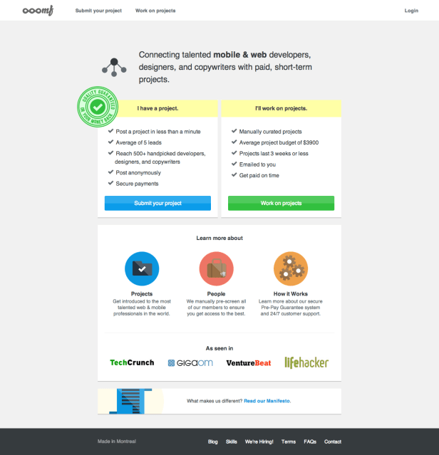 Homepage