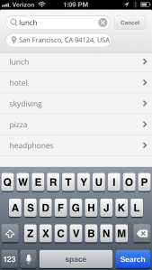 iPhone SERP