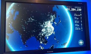 Concurrent users on Qzone