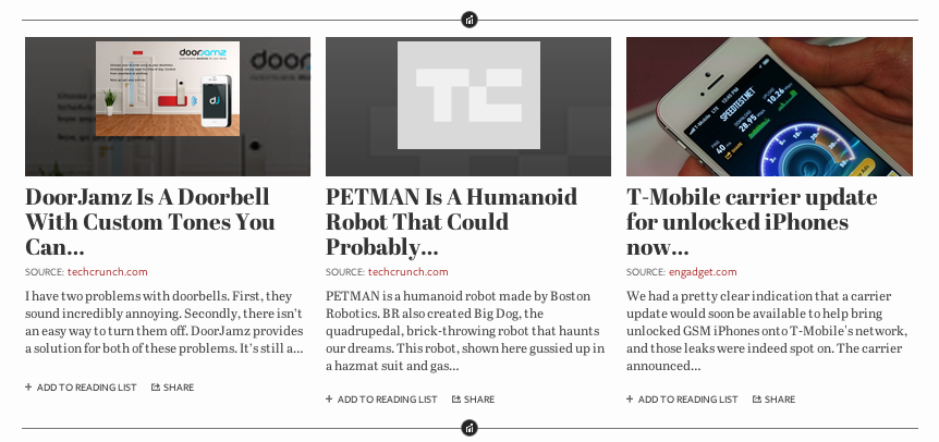 top reads example