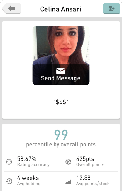 user profile