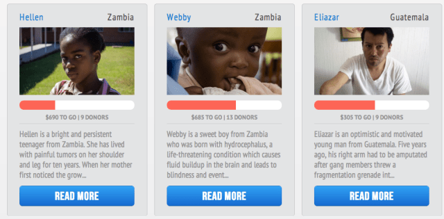 Watsi Profiles