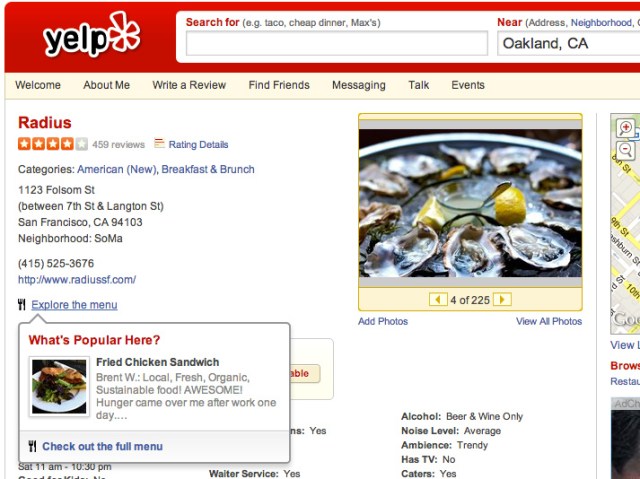 Yelp Locu - screenshot 1