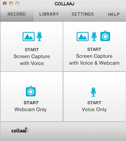 Collaaj Client Main View