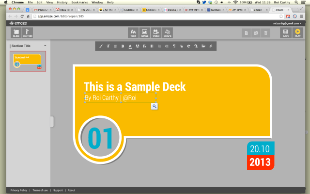 Emaze-Test