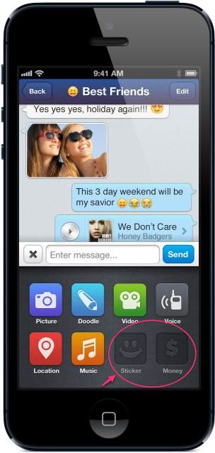 messageme marked up
