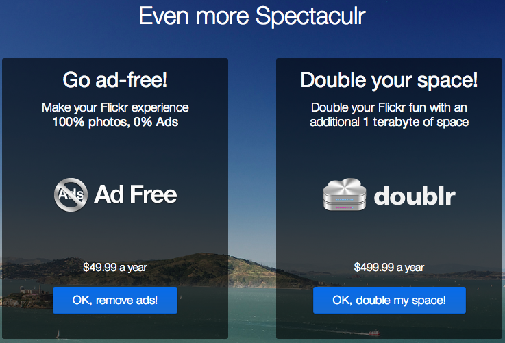 flickr premium