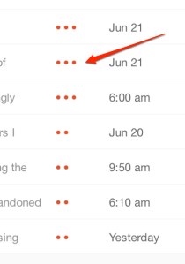 Digg Reader dots