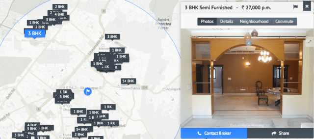 housing.co.in screenshot